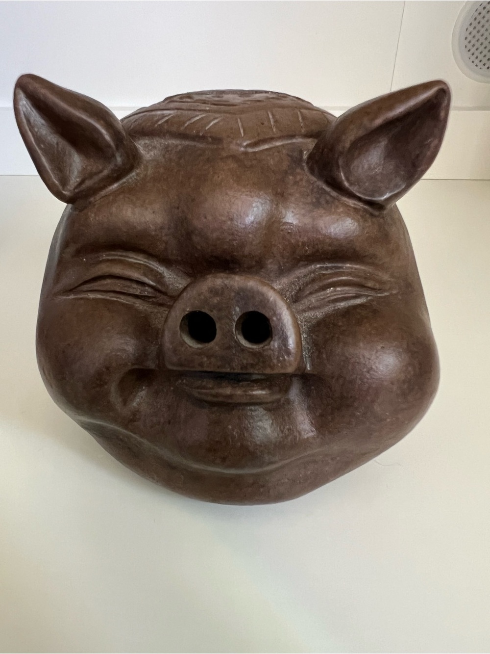 Brown Pig Coin Bank